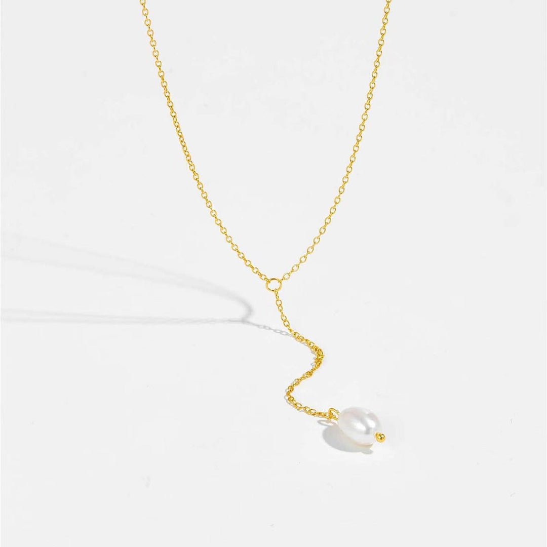 High Shine Pearl Necklace