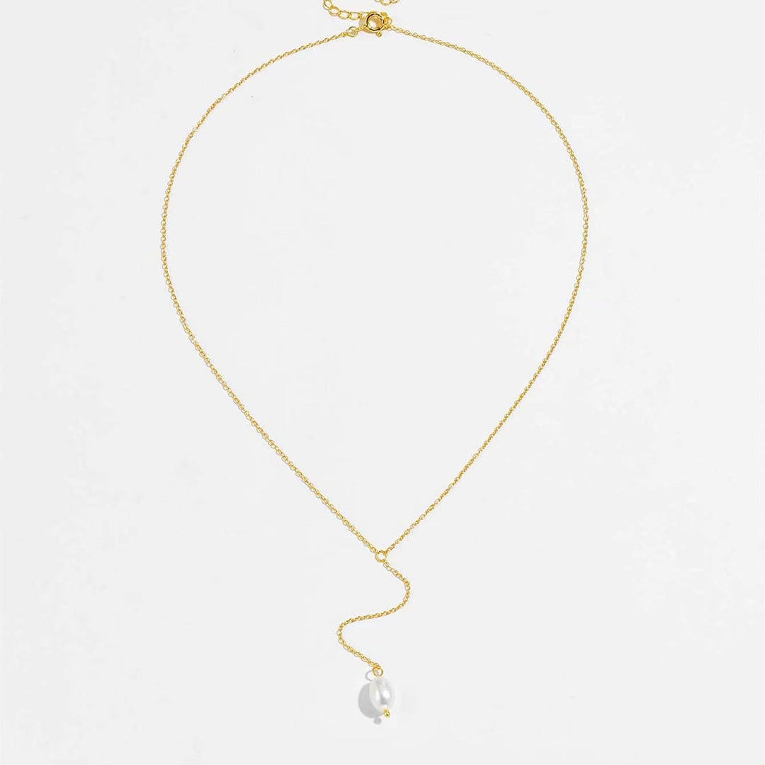 High Shine Pearl Necklace