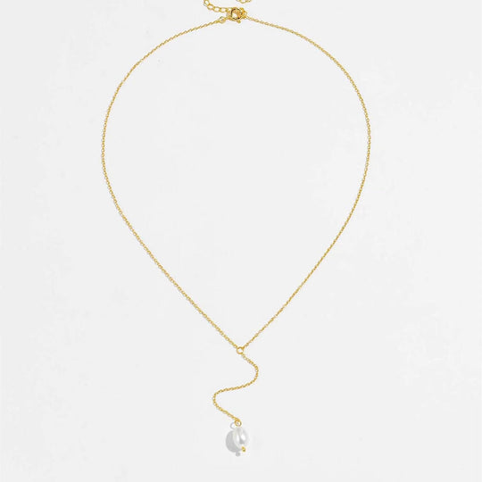 High Shine Pearl Necklace